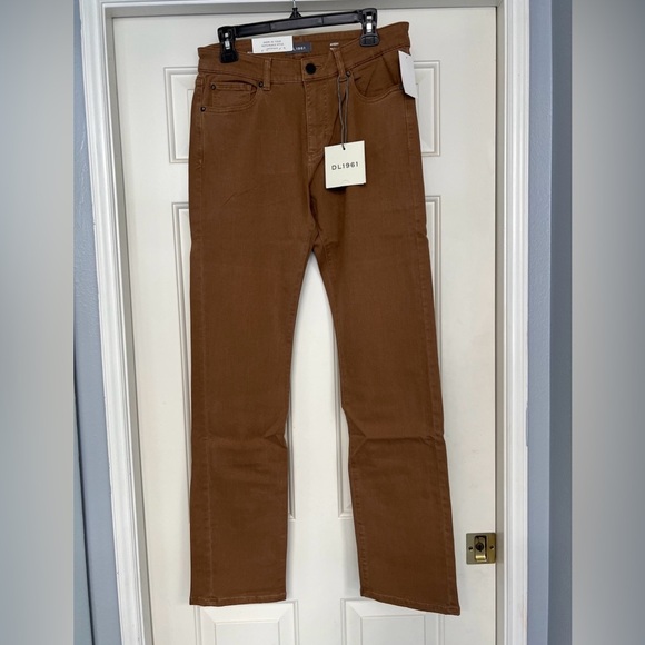 DL1961 Avery Modern Straight Leg Jeans in Tigers Eye 31 x 34 Preppy‎ - Picture 1 of 7